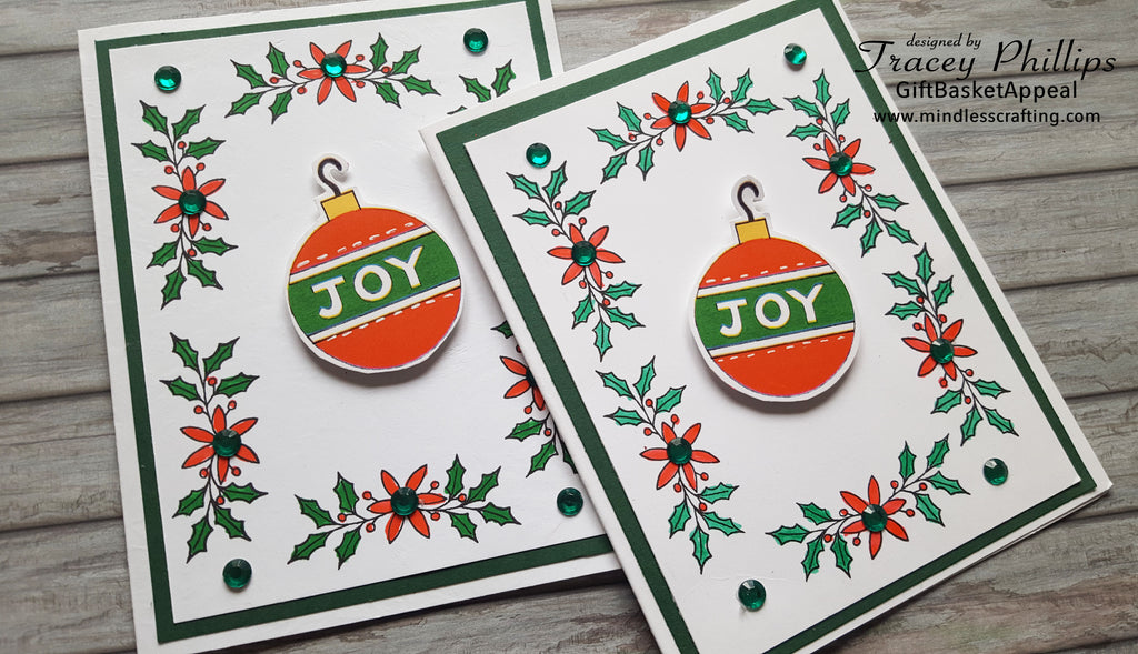 JOY Christmas Card | Season's Greetings Card Kit