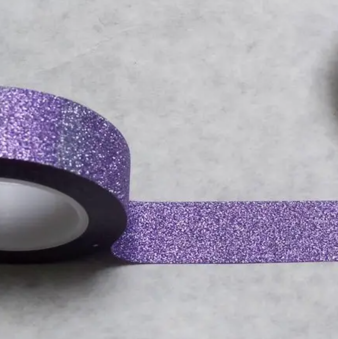 Beve! Purple Glitter Washi Tape
