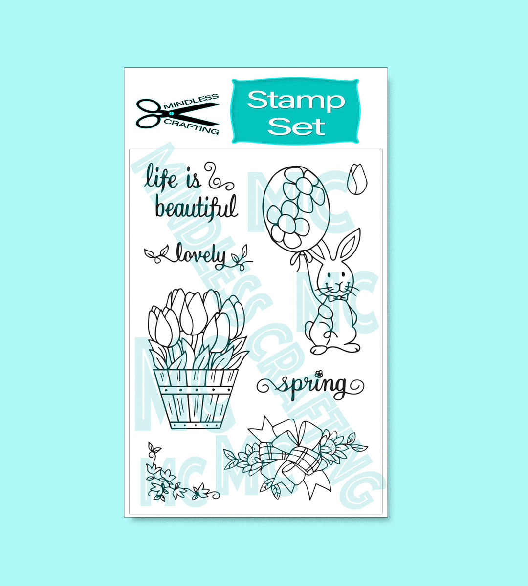 Lovely Spring Stamp Set – Mindless Crafting